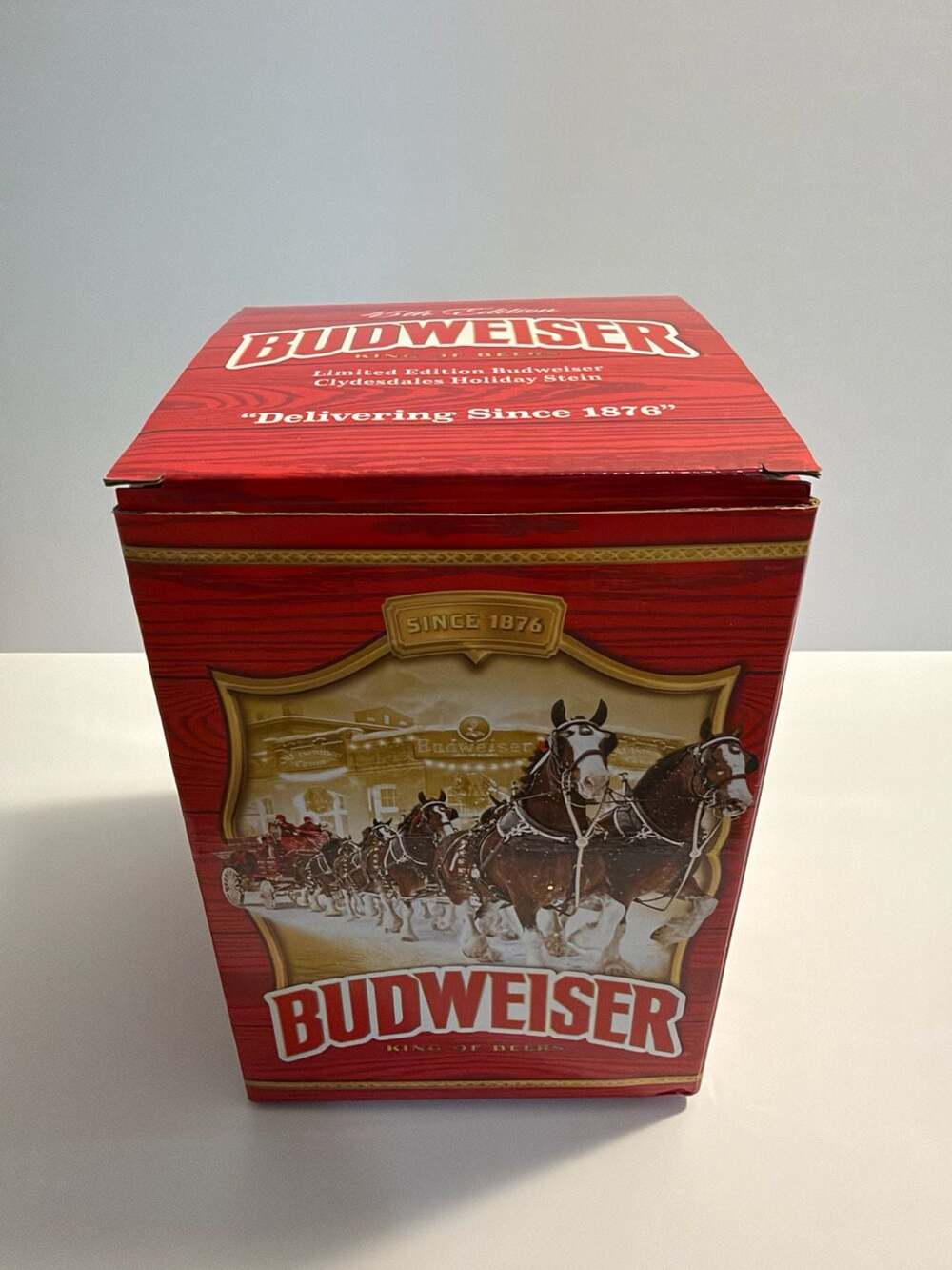 Budweiser 45th Edition Clydesdales Holiday Stein